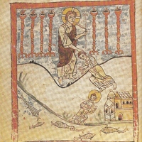 Vision de saint Jean à Patmos